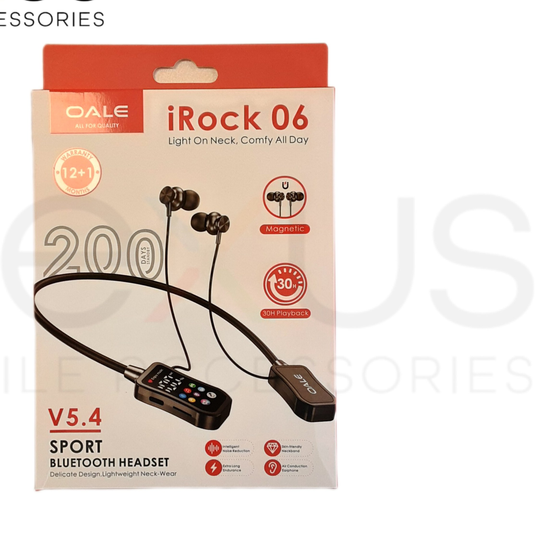 هندزفری گردنی OALE iRock 06